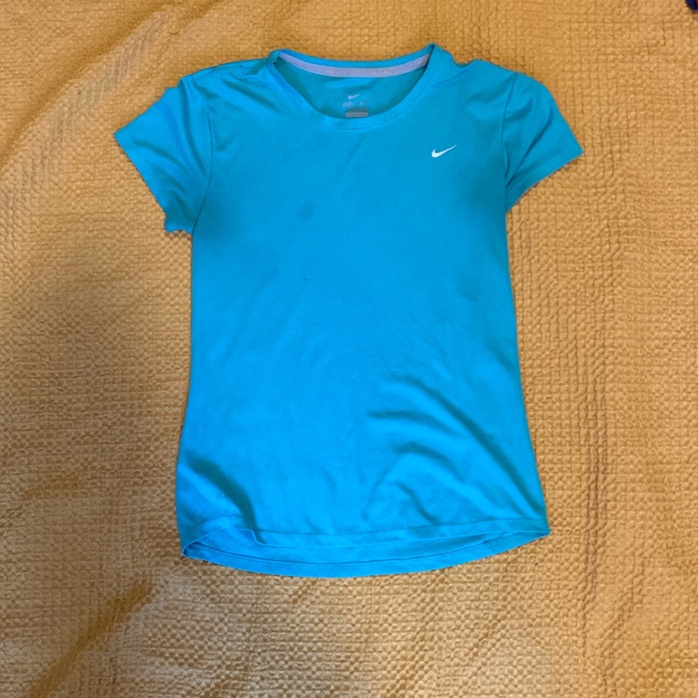 Teal Nike Dri-Fit workout shirt!